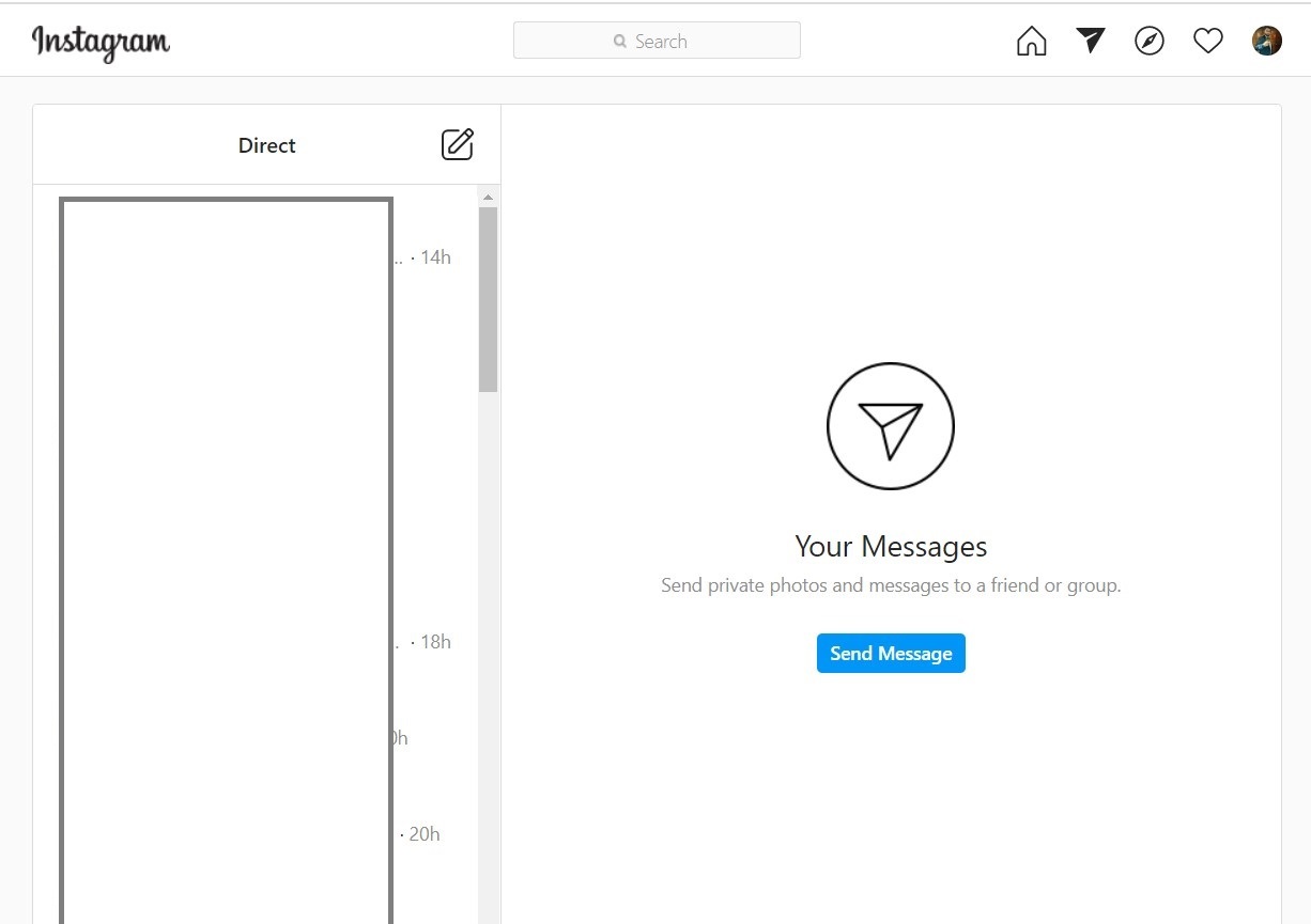 Instagram messages download for pc
